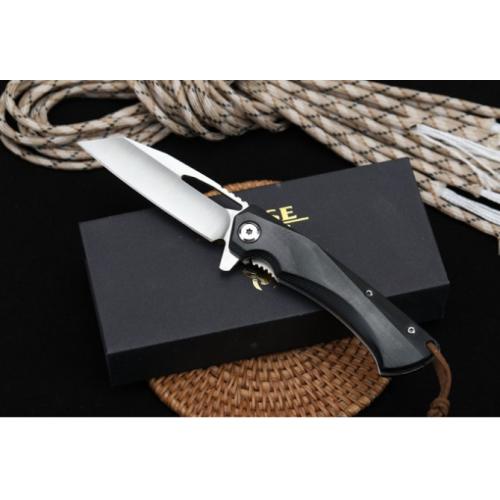 Custom S0135 Bearing Quick-Open Folding Knife