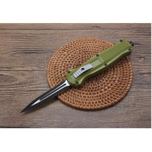 Butterfly 3300 Spring-Assisted Knife { Green Handle } - Small