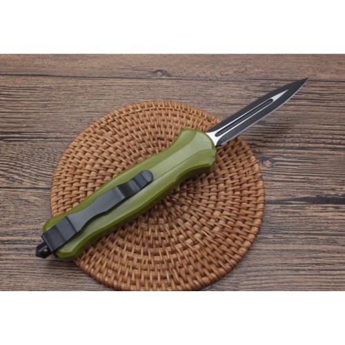 Butterfly 3300 Spring-Assisted Knife { Green Handle } - Small