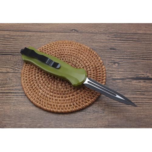 Butterfly 3300 Spring-Assisted Knife { Green Handle } - Small