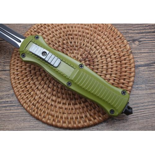 Butterfly 3300 Spring-Assisted Knife { Green Handle } - Small