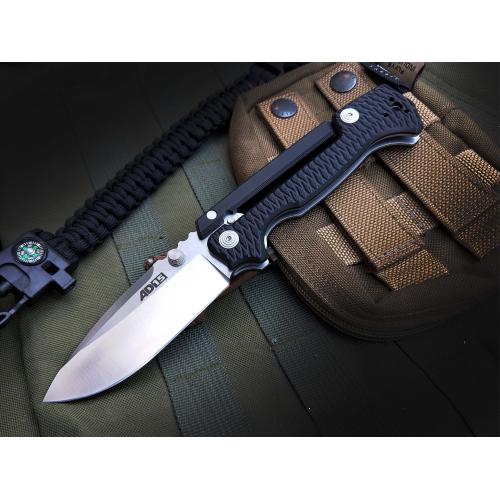 Cold Steel AD-15 Tactical Folding Knife [Black Handle]