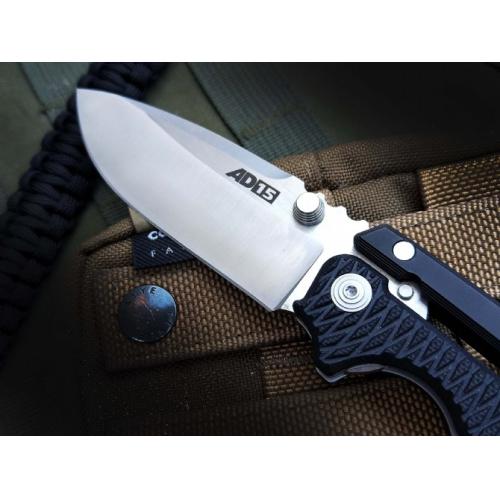 Cold Steel AD-15 Tactical Folding Knife [Black Handle]