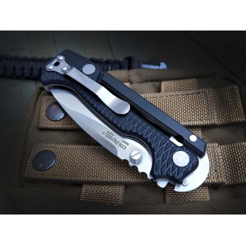 Cold Steel AD-15 Tactical Folding Knife [Black Handle]