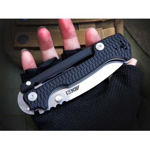 Cold Steel AD-15 Tactical Folding Knife [Black Handle]