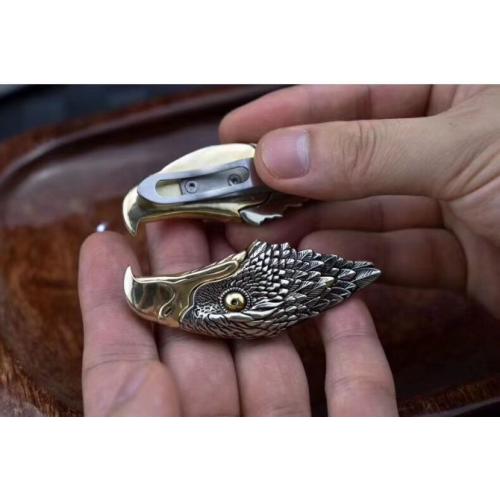 M390 Eagle Head Folding Knife