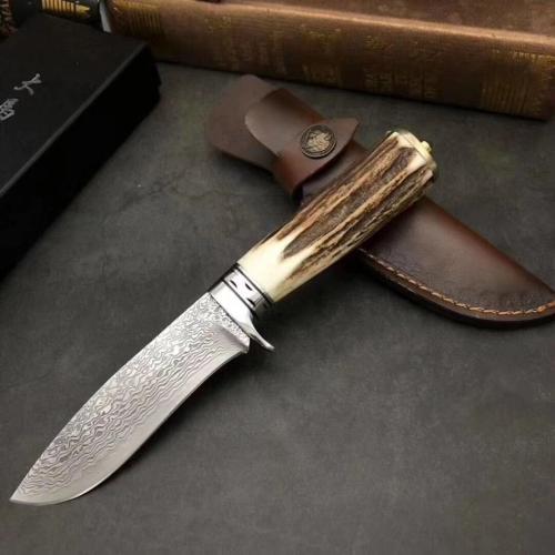 Introducing the New Edition: Moon Chaser Damascus Hunting Knife