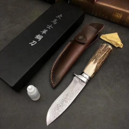 Introducing the New Edition: Moon Chaser Damascus Hunting Knife