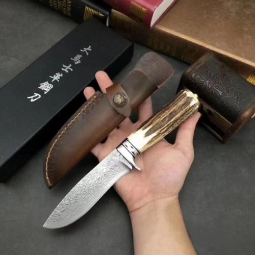 Introducing the New Edition: Moon Chaser Damascus Hunting Knife