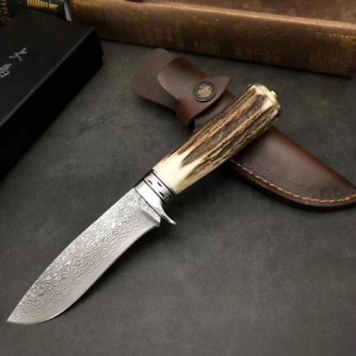 Introducing the New Edition: Moon Chaser Damascus Hunting Knife