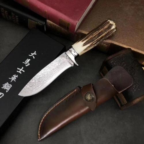 Introducing the New Edition: Moon Chaser Damascus Hunting Knife