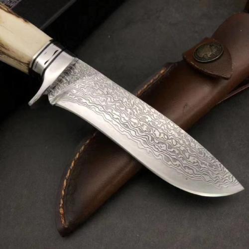 Introducing the New Edition: Moon Chaser Damascus Hunting Knife