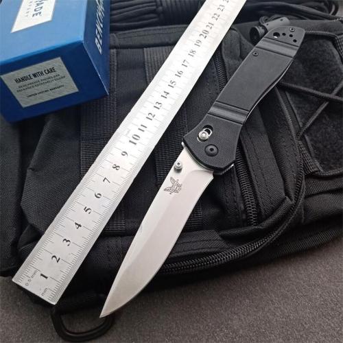Benchmade 710D2 Folding Knife with Black G10 Handle