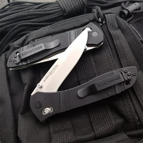 Benchmade 710D2 Folding Knife with Black G10 Handle