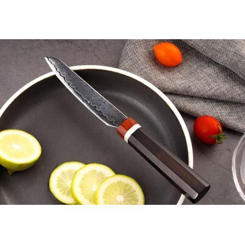 Octagonal Handle Damascus Chef\'s Knife