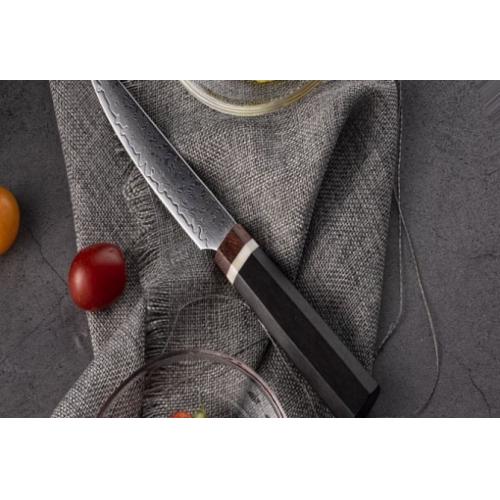 Octagonal Handle Damascus Chef\'s Knife