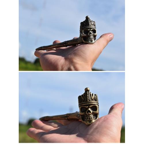 LUOKESI Tactical Pen with Skull Design
