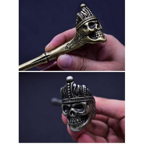 LUOKESI Tactical Pen with Skull Design