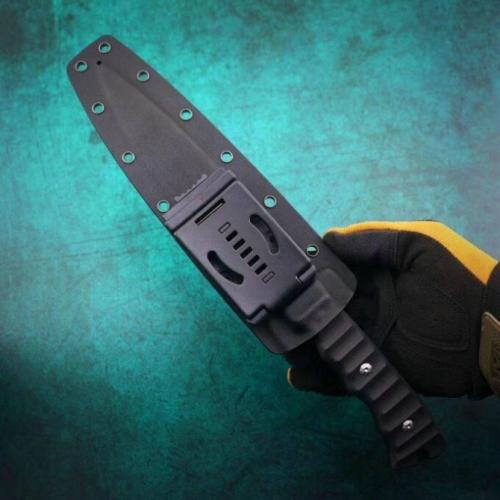 Russian Black Phoenix Tactical Knife - Black Titanium Edition