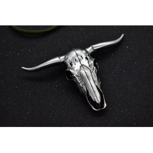 Mini Bull Damascus Steel Hand Dagger
