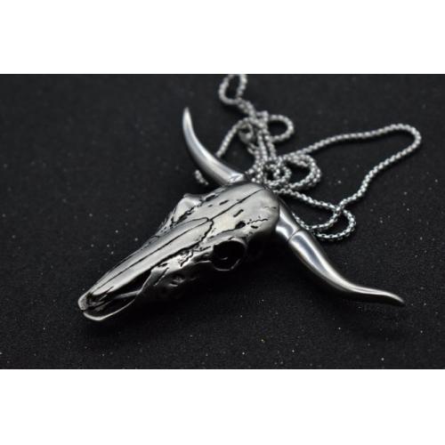 Mini Bull Damascus Steel Hand Dagger