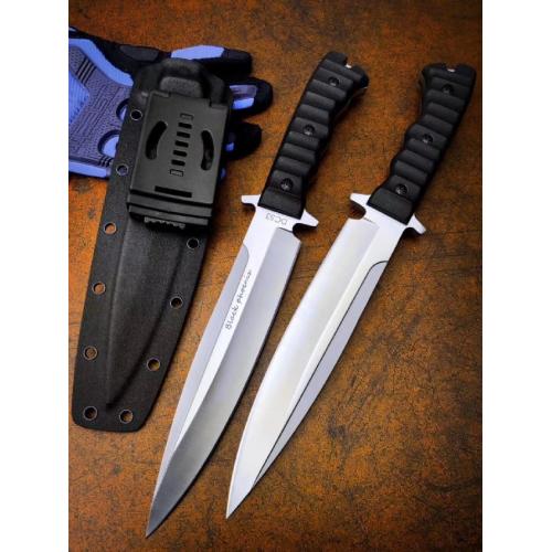 Russian Black Phoenix Tactical Knife with Satin Finish