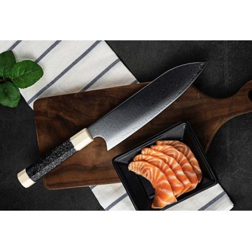 Galaxy VG10 Damascus Chef\'s Knife (Rounded Tip)