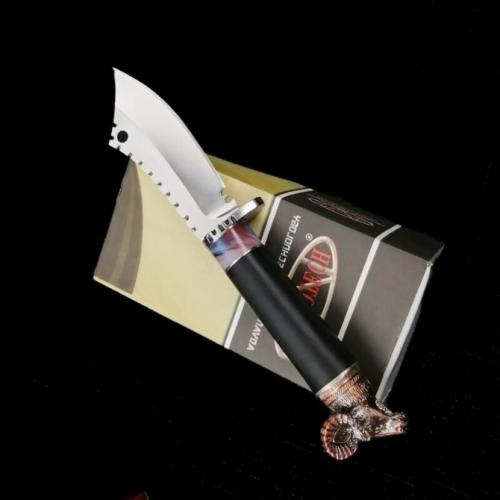 Zodiac Ram Head Knife