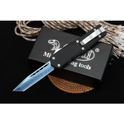 Feather Pattern OTF Knife by Microtech