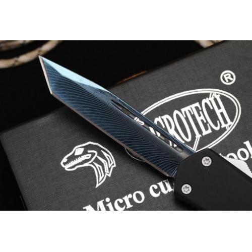 Feather Pattern OTF Knife by Microtech