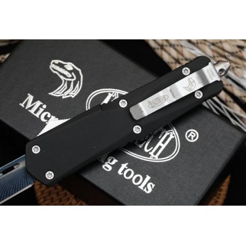 Feather Pattern OTF Knife by Microtech