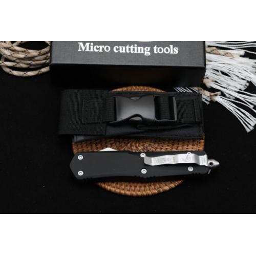 Feather Pattern OTF Knife by Microtech