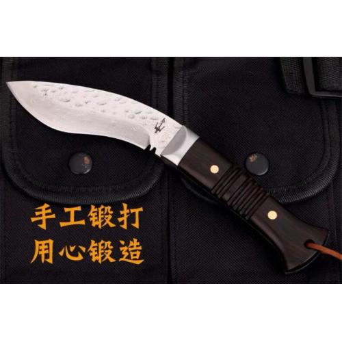 Nepalese Diamond Kukri with Damascus Steel