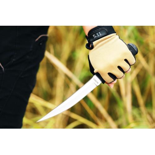 CRKT Hissatsu Black Tactical Fixed Blade Knife