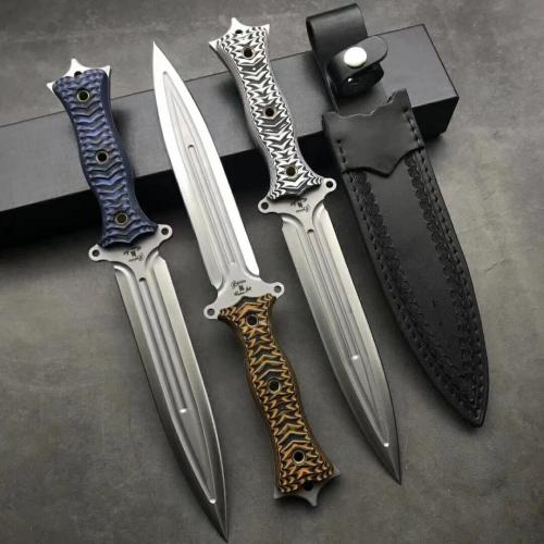 Bass Po Jun Tactical Knife (Tri-Color)