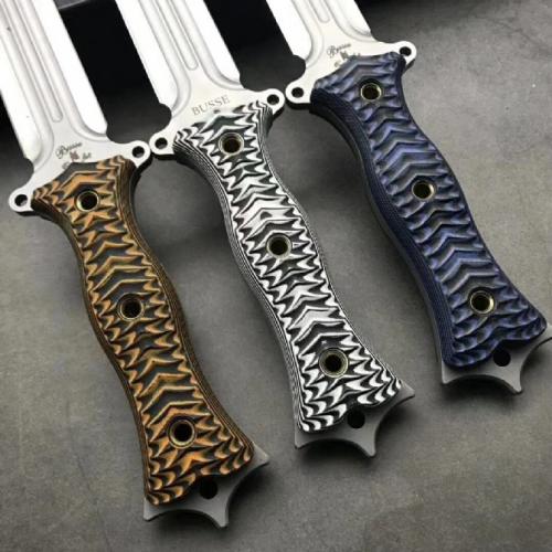 Bass Po Jun Tactical Knife (Tri-Color)