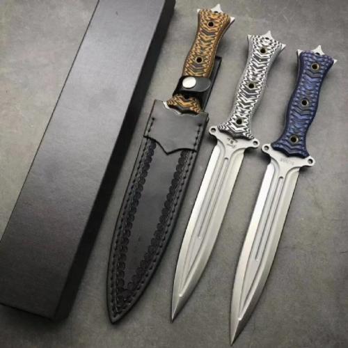 Bass Po Jun Tactical Knife (Tri-Color)