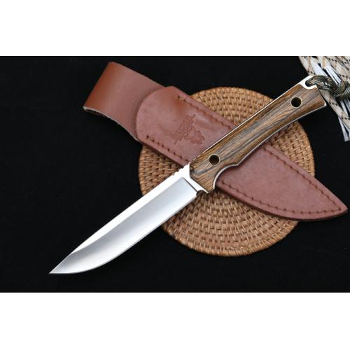Fixed Blade Knife with Mexican Rosewood Handle