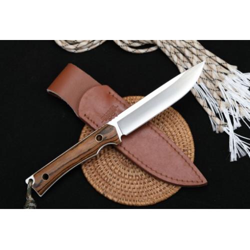 Fixed Blade Knife with Mexican Rosewood Handle