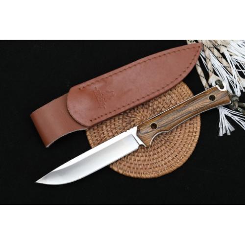 Fixed Blade Knife with Mexican Rosewood Handle