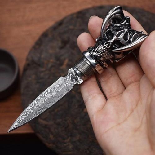 Demon King Damascus Steel Dagger