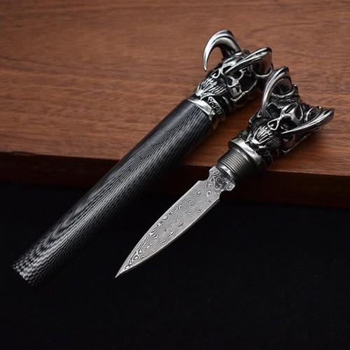 Demon King Damascus Steel Dagger