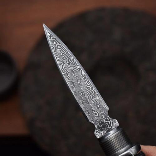 Demon King Damascus Steel Dagger