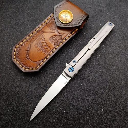 New Bee MS3 Titanium Handle Quick-Open Folding Knife