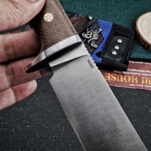 Python Hunting Knife with M390 Powder Steel
