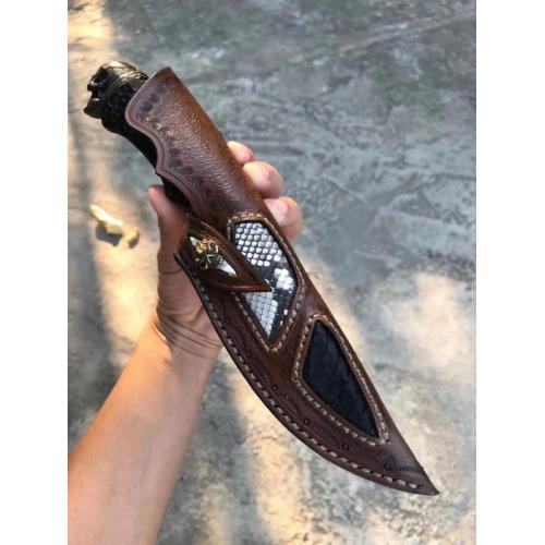Black Knight Handmade Damascus Knife
