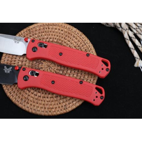 Introducing the New Butterfly 535 Folding Knife with a Red Handle