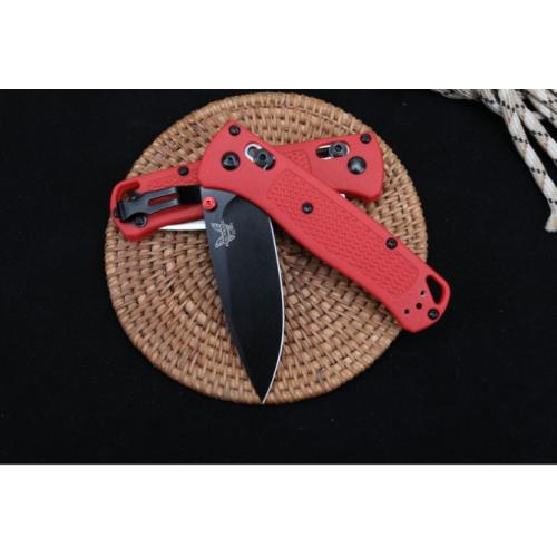 Introducing the New Butterfly 535 Folding Knife with a Red Handle