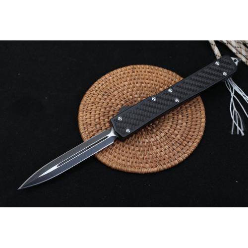 Microtech Saint Ant II (Black Handle, Black Blade)