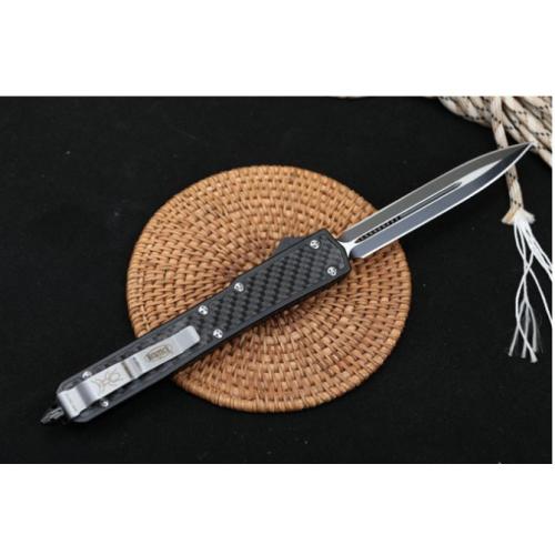 Microtech Saint Ant II (Black Handle, Black Blade)